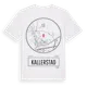 White t-shirt med Kallerstad t-shirt
