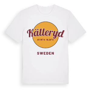 Källeryd cirkel t-shirt – ekologisk bomull t-shirt från Pinshirt