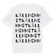 Källhemmet ordlek t-shirt