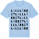 Blue Soul t-shirt med Kallkärret ordlek t-shirt
