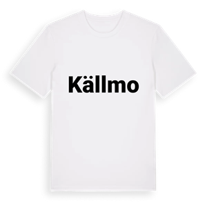 Källmo fetstil t-shirt – ekologisk bomull t-shirt från PinShirt