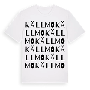 Källmo ordlek t-shirt – ekologisk bomull t-shirt från PinShirt