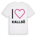 Jag älskar Kallsö t-shirt stort tryck
