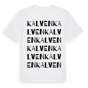 Kalven ordlek t-shirt – ekologisk bomull t-shirt från Pinshirt