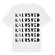 Kalvsved ordlek t-shirt