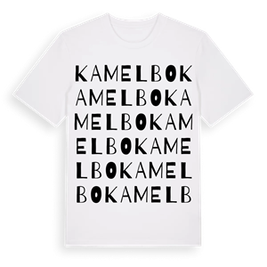 Kamelbo ordlek t-shirt – ekologisk bomull t-shirt från Pinshirt