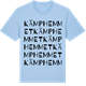 Blue Soul t-shirt med Kämphemmet ordlek t-shirt
