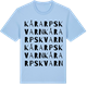 Blue Soul t-shirt med Kårarps kvarn ordlek t-shirt