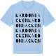 Blue Soul t-shirt med Kardonbacken ordlek t-shirt