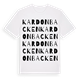 Kardonbacken ordlek t-shirt