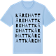 Blue Soul t-shirt med Kårehatt ordlek t-shirt