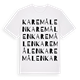 Karemålen ordlek t-shirt