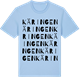 Blue Soul t-shirt med Käringen ordlek t-shirt