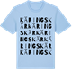 Blue Soul t-shirt med Käringskär ordlek t-shirt