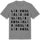 Mid Heather Gray t-shirt med Käringskär ordlek t-shirt