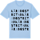 Blue Soul t-shirt med Käringstretan ordlek t-shirt