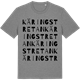Mid Heather Gray t-shirt med Käringstretan ordlek t-shirt