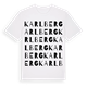 Karlberg ordlek t-shirt