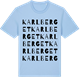Blue Soul t-shirt med Karlberget ordlek t-shirt