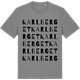 Mid Heather Gray t-shirt med Karlberget ordlek t-shirt