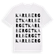 Karlberget ordlek t-shirt