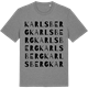 Mid Heather Gray t-shirt med Karlsberg ordlek t-shirt