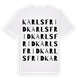 Karlsfrid ordlek t-shirt