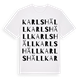 Karlshäll ordlek t-shirt
