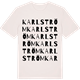 Vintage White t-shirt med Karlström ordlek t-shirt