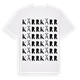 Kärr ordlek t-shirt
