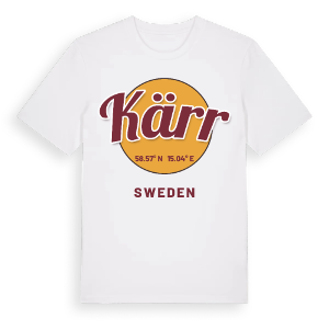 Kärr cirkel t-shirt – ekologisk bomull t-shirt från Pinshirt