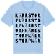 Blue Soul t-shirt med Kärrstorp ordlek t-shirt