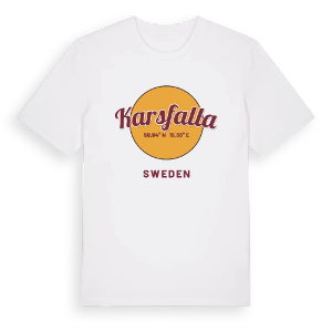 Karsfalla cirkel t-shirt – ekologisk bomull t-shirt från Pinshirt