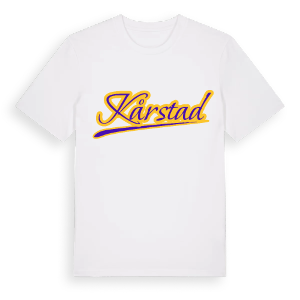 Kårstad baseball t-shirt – ekologisk bomull t-shirt från Pinshirt