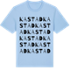 Blue Soul t-shirt med Kastad ordlek t-shirt