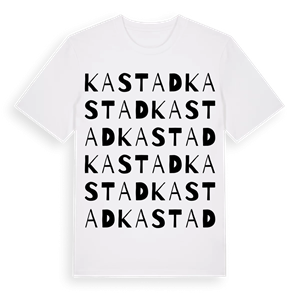 Kastad ordlek t-shirt – ekologisk bomull t-shirt från Pinshirt