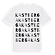 Kastberga ordlek t-shirt