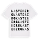 Kasteberg ordlek t-shirt