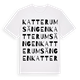 Katterumsängen ordlek t-shirt