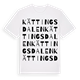 Kättingsdalen ordlek t-shirt