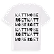 Kattmoberget ordlek t-shirt