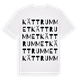 Kättrummet ordlek t-shirt