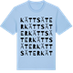 Blue Soul t-shirt med Kättsäter ordlek t-shirt
