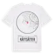 White t-shirt med Kättsätter t-shirt