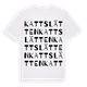 Kattslätten ordlek t-shirt