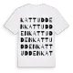 Kattudden ordlek t-shirt