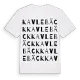 Kavlebäck ordlek t-shirt