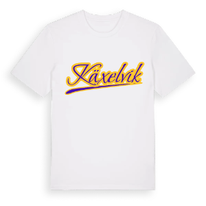 Käxelvik baseball t-shirt – ekologisk bomull t-shirt från Pinshirt