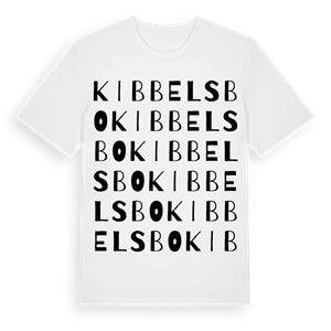 Kibbelsbo ordlek t-shirt – ekologisk bomull t-shirt från Pinshirt