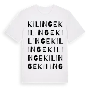 Kilinge ordlek t-shirt – ekologisk bomull t-shirt från Pinshirt